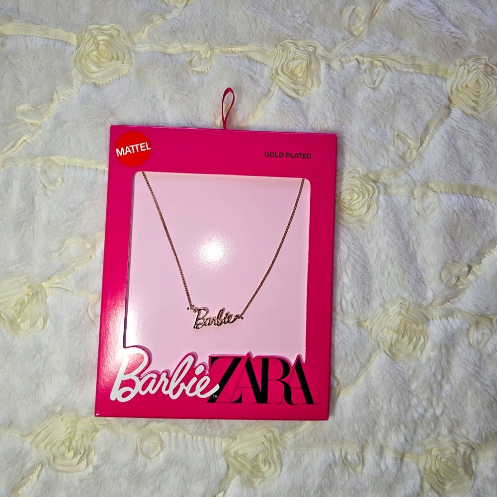 Gold plated Barbie Necklace. Brand new.